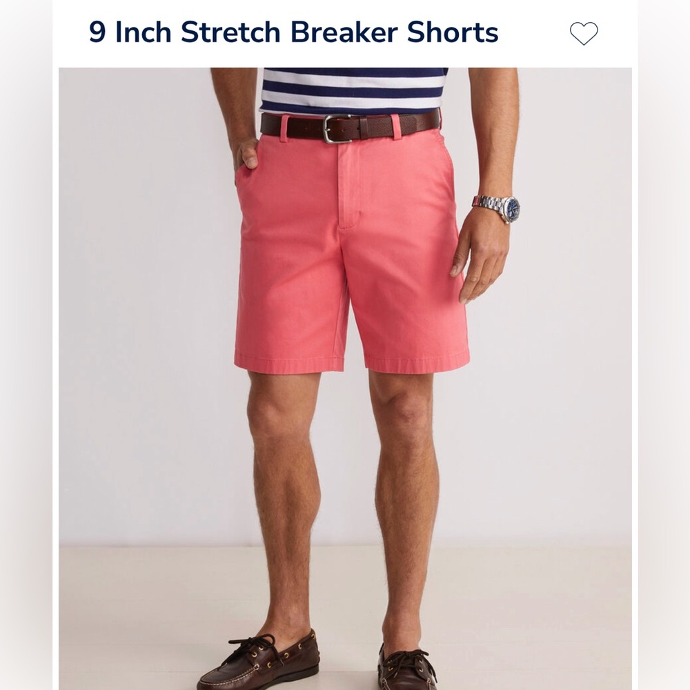 Vineyard Vines Men’s Red Shorts, Size 42, Great Condition